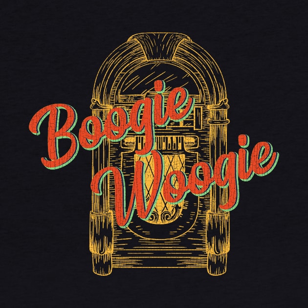 Boogie Woogie Vintage Jukebox by echopark12